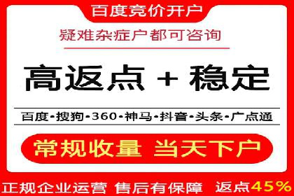 深度解析：百度推广返点案例集锦